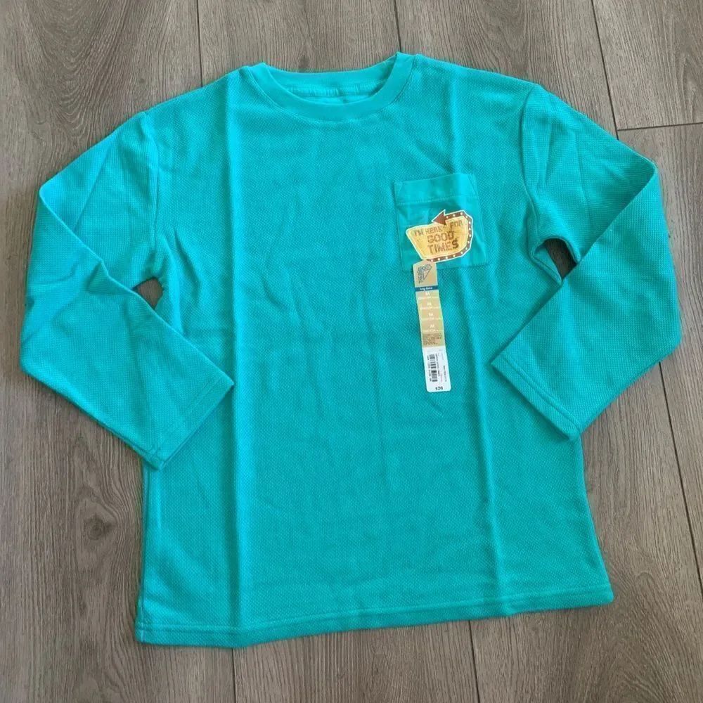 Thereabout boys Size M husky long sleeve thermal shirt